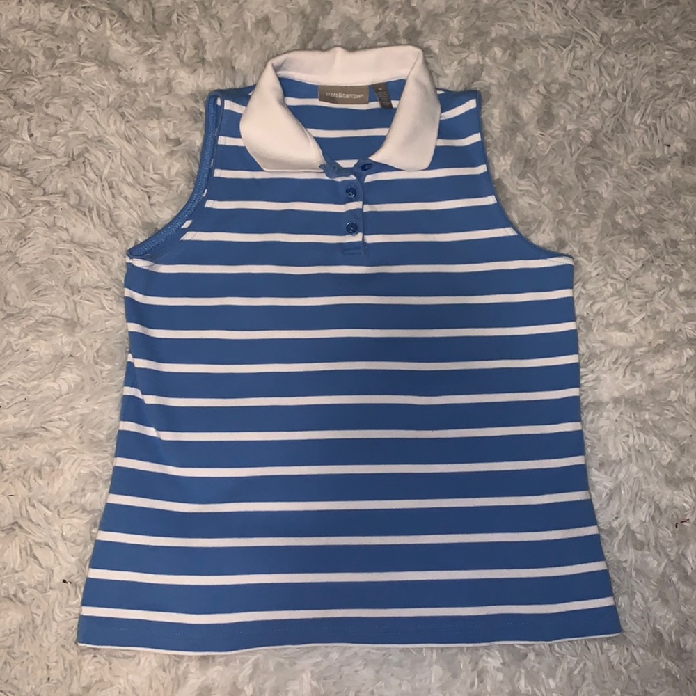 Y2K POLO TANK TOP SIZE M!!